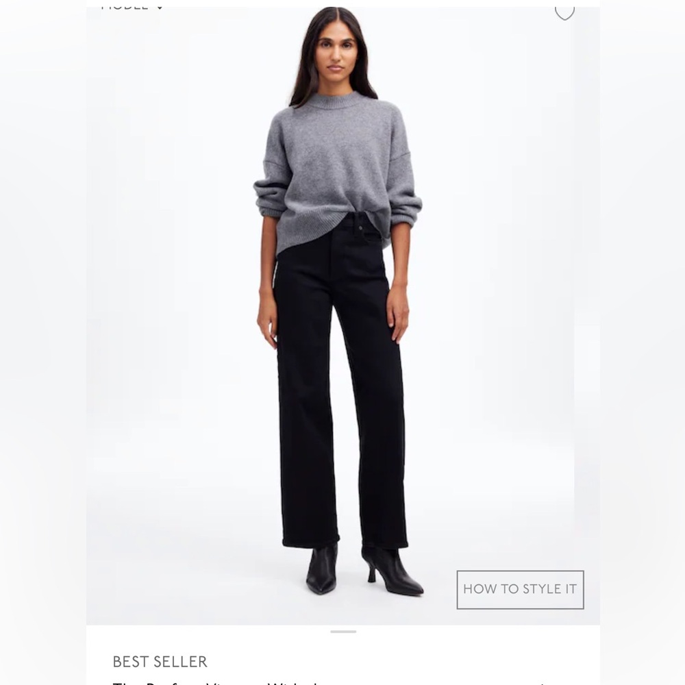 The Perfect Vintage Wide-Leg Jean